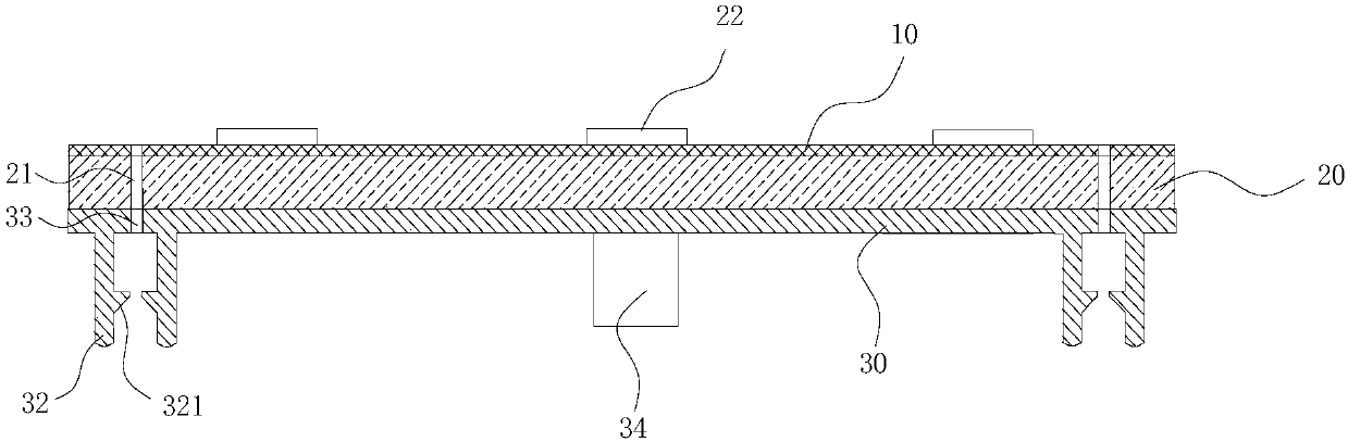 Split type water-permeable brick