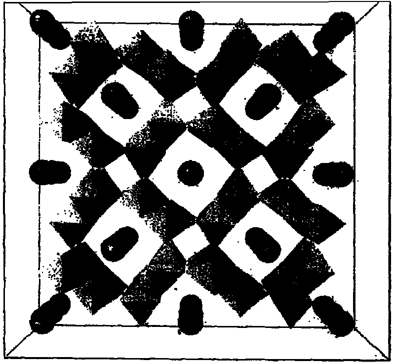 Preparing method for ankangite-type non-commensurability modulation structure material