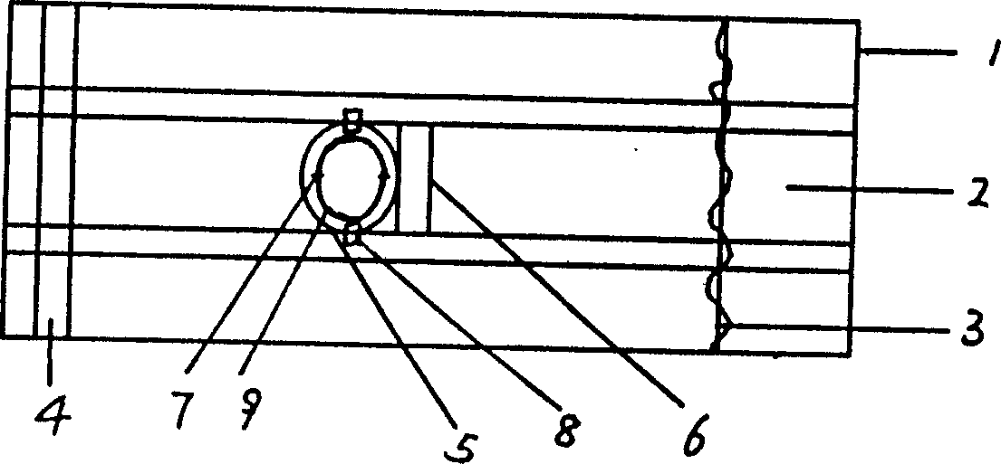 Emergency fire passage