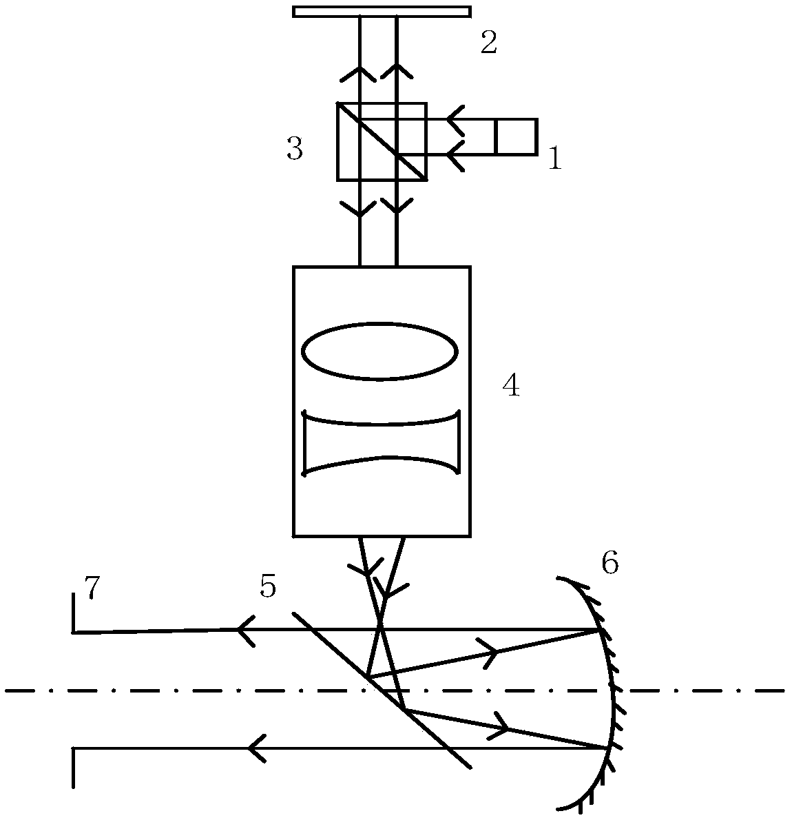 Head-mounted display system based on three-dimensional laser holographic projection technology