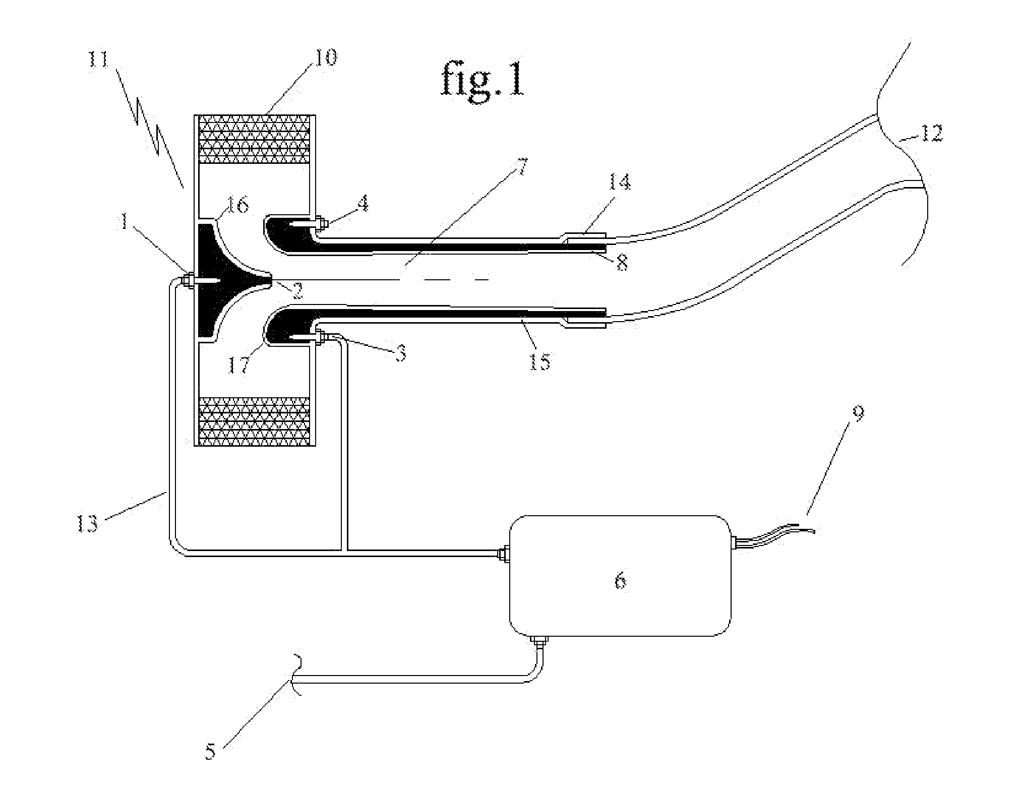 Apparatus for the multiplication of air flow in internal combustion engines increasing horsepower and torque, while reducing emissions