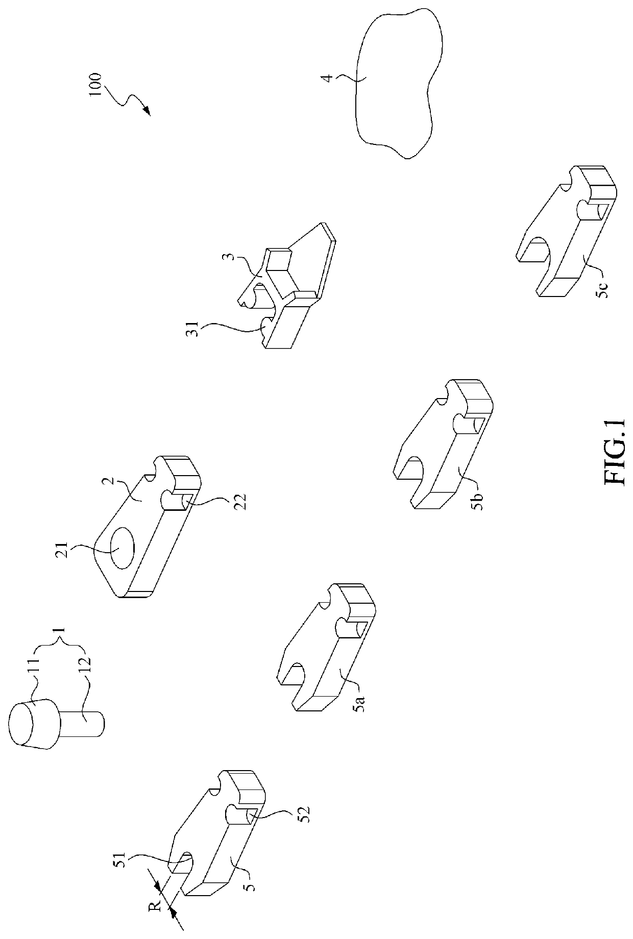 Dental implant positioning and guiding assembly