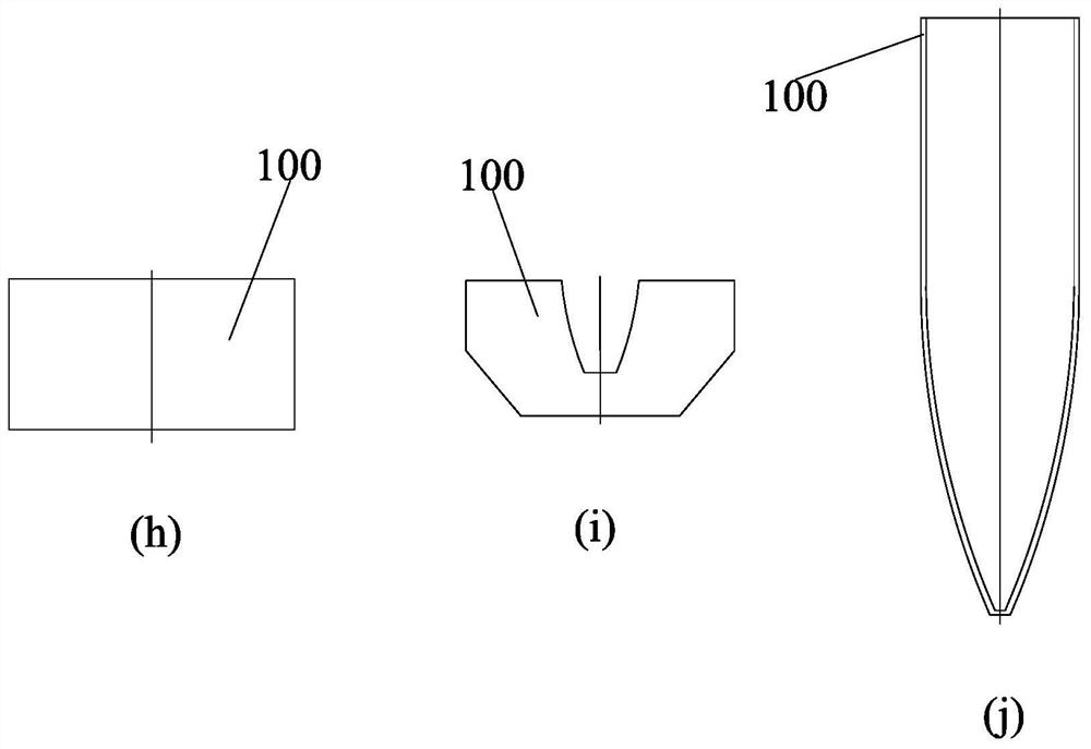 A extrusion-stretch composite forming method for a cone with a large height-to-diameter ratio