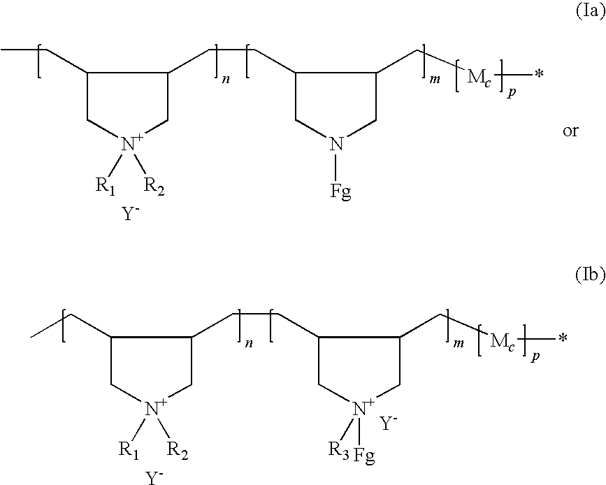 Preparation of functionalized cationic polymers and their application in personal care