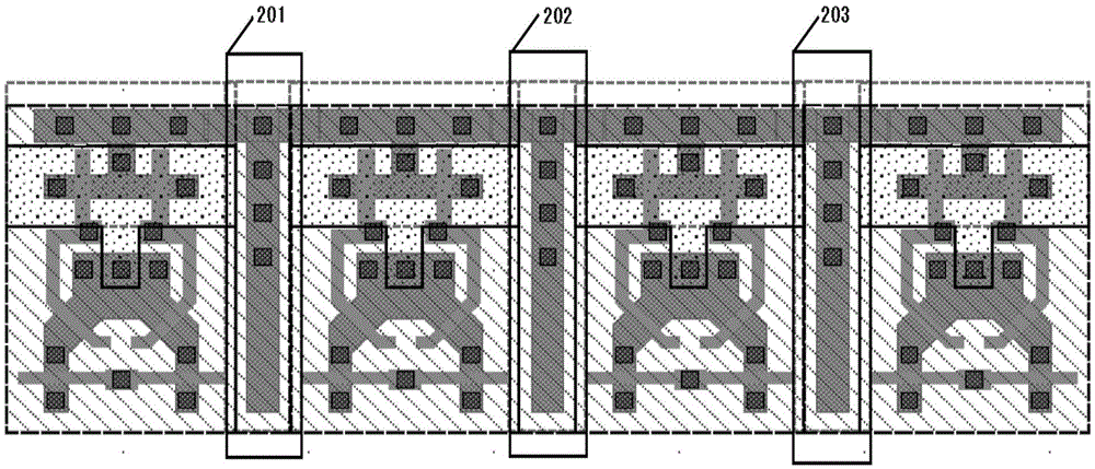 Well isolation type anti-SEU multi-node overturning storage unit layout structure