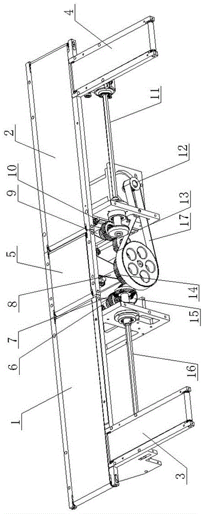 Two-way medicine plate conveying mechanism