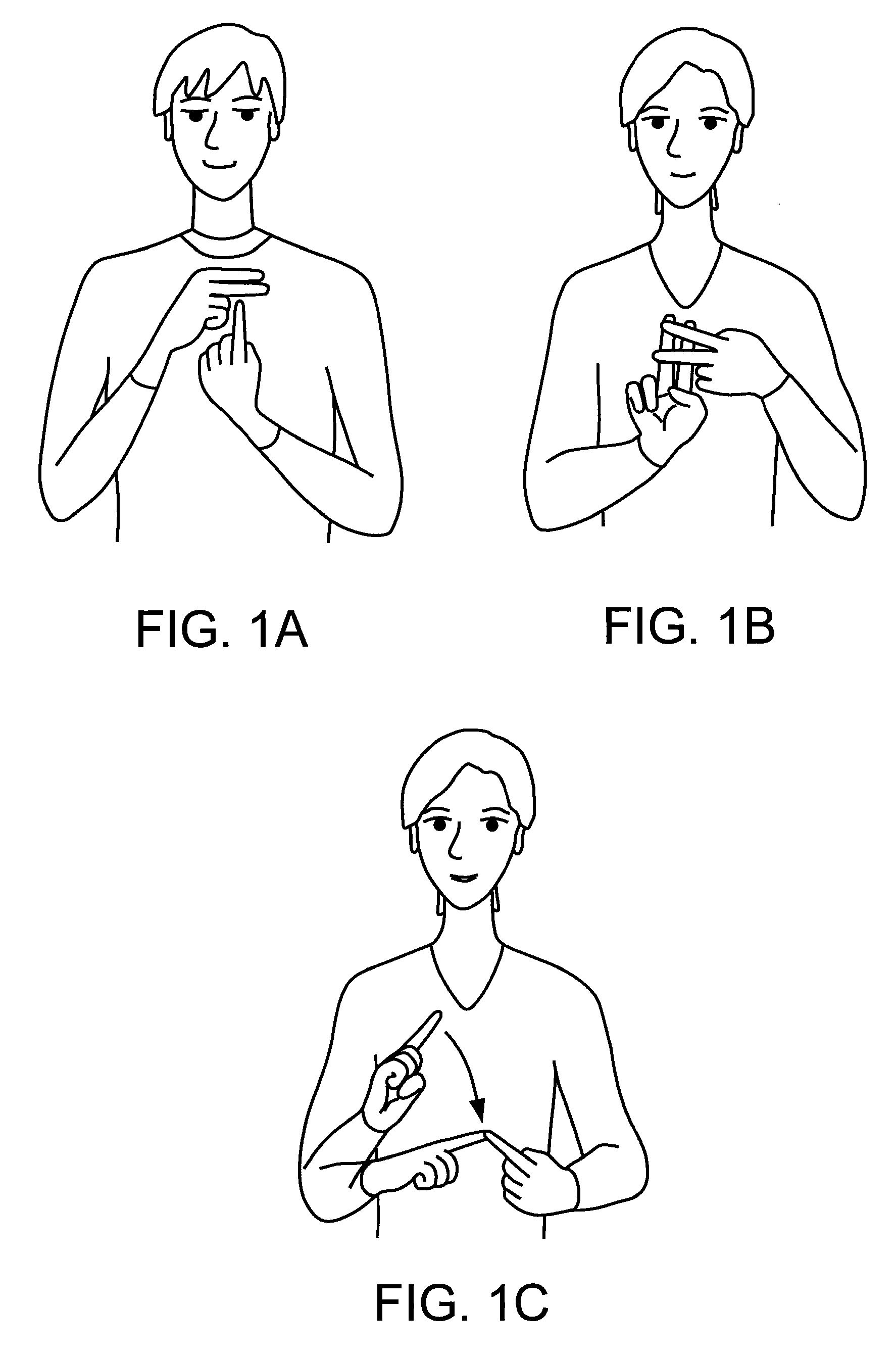 Hand sign recognition using label assignment