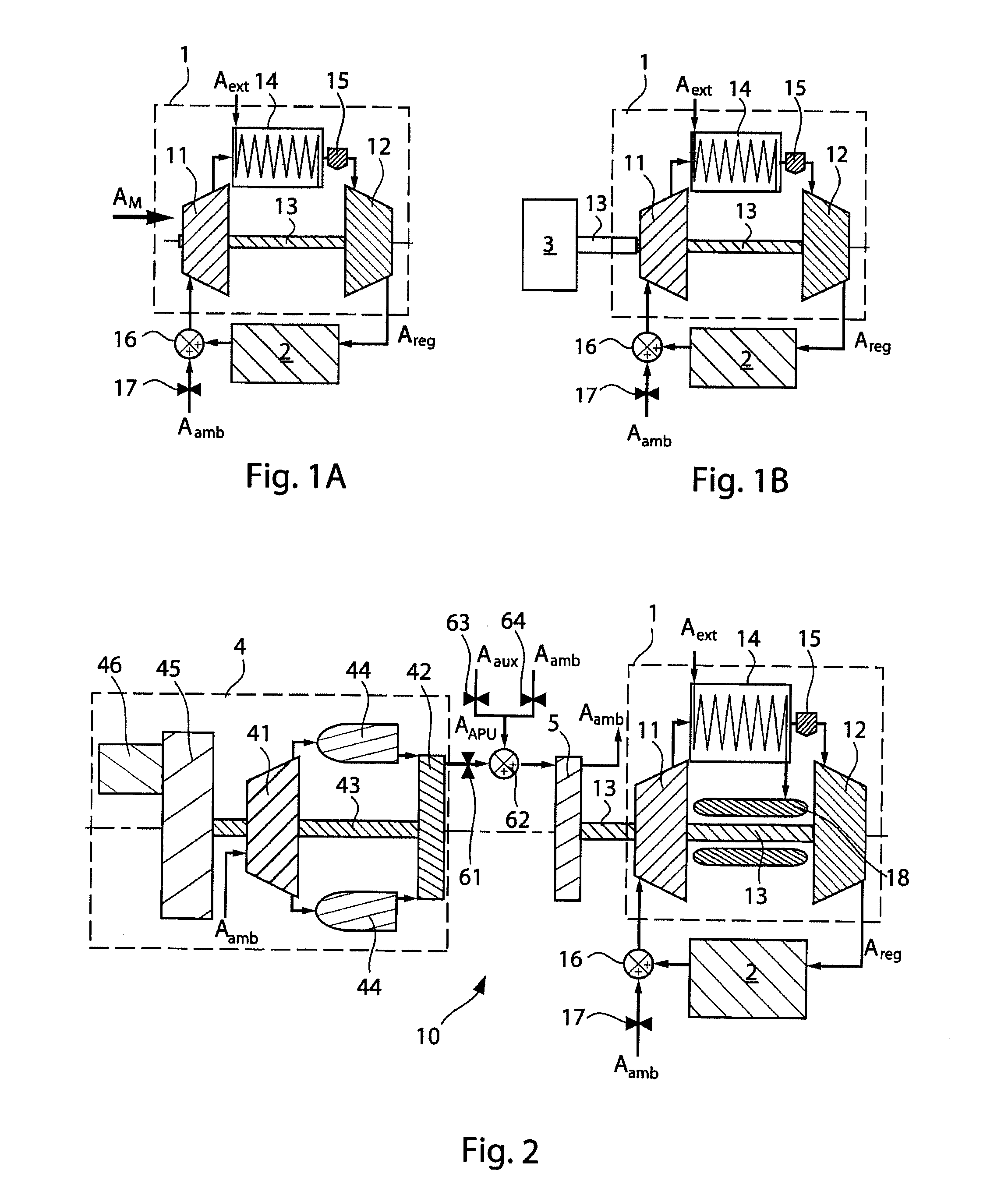 Device and method for supplying non-propulsive power for an aircraft