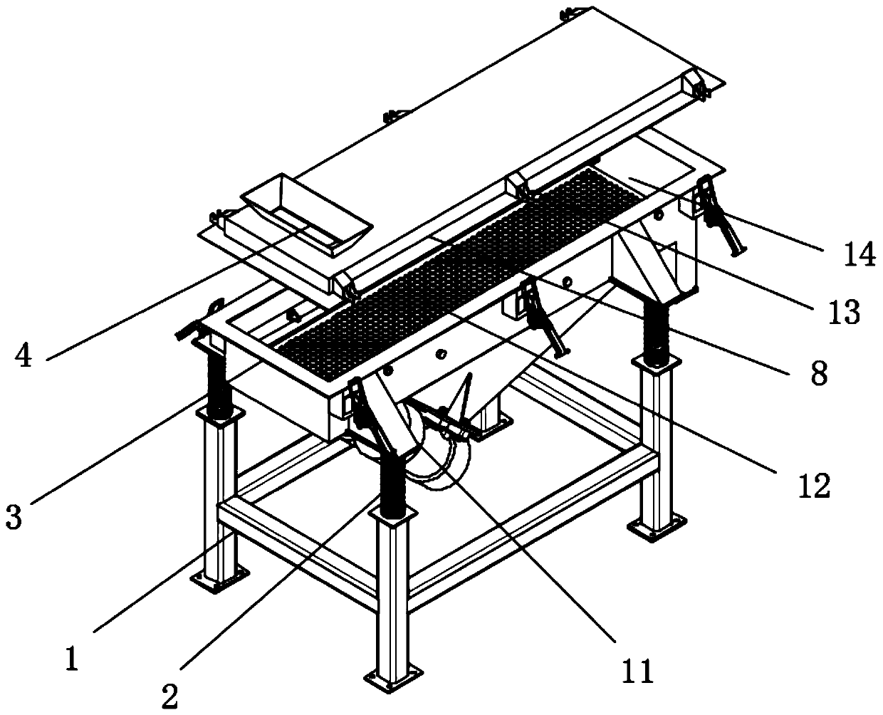 A low-temperature carbonization treatment process for harmless sludge