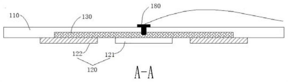 Electrode patch for treating dysmenorrhea and wearable device