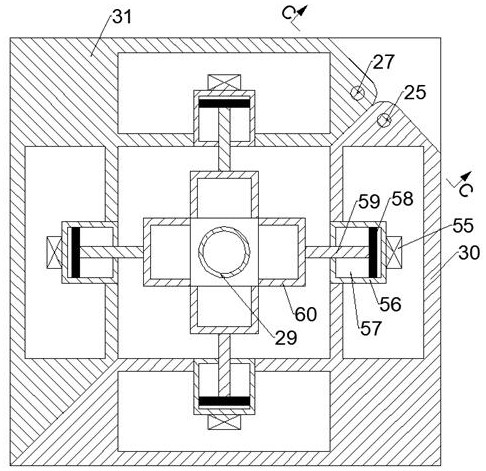 Building load-bearing steel pipe bending alarm device