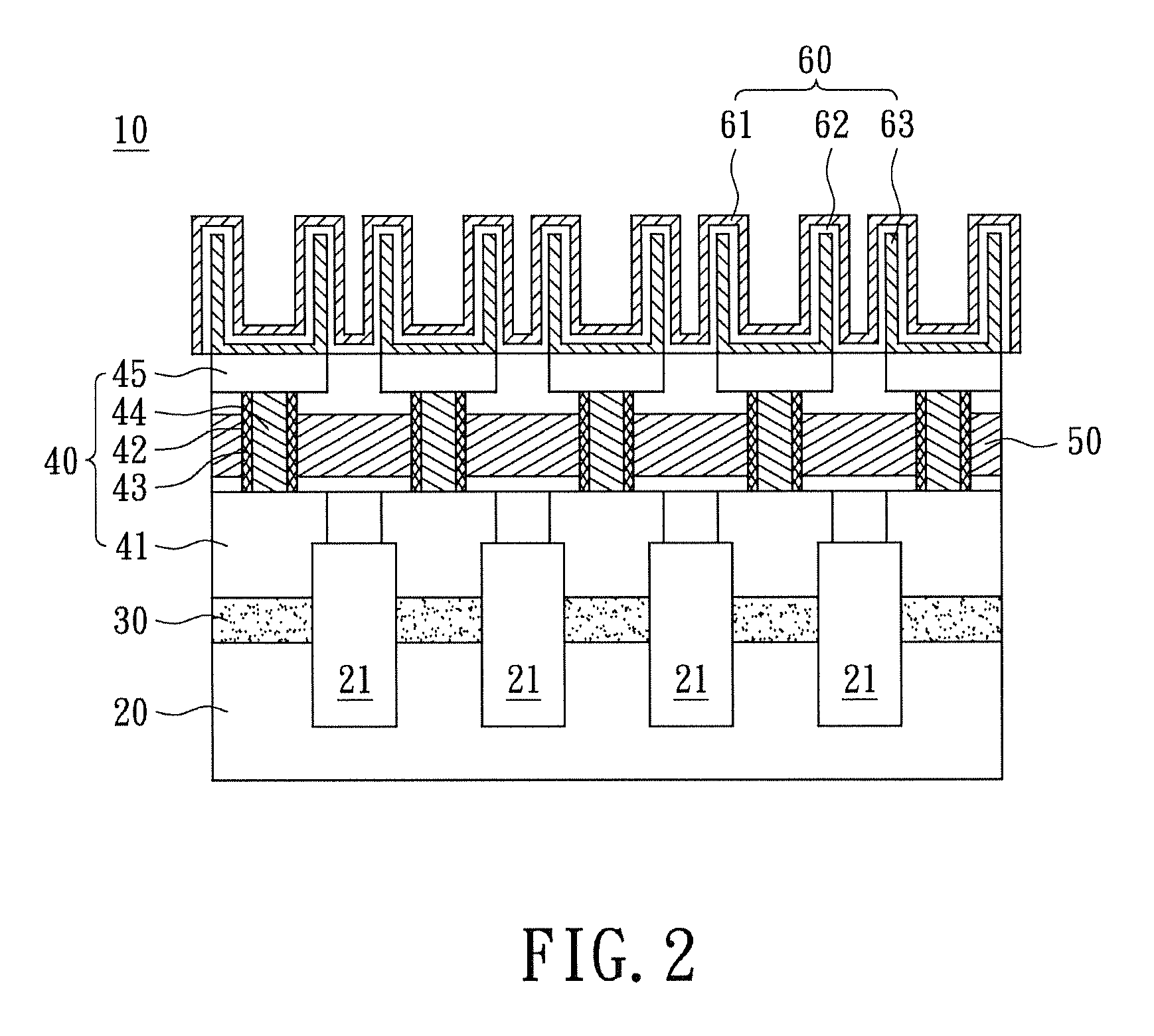 High-k metal gate random access memory