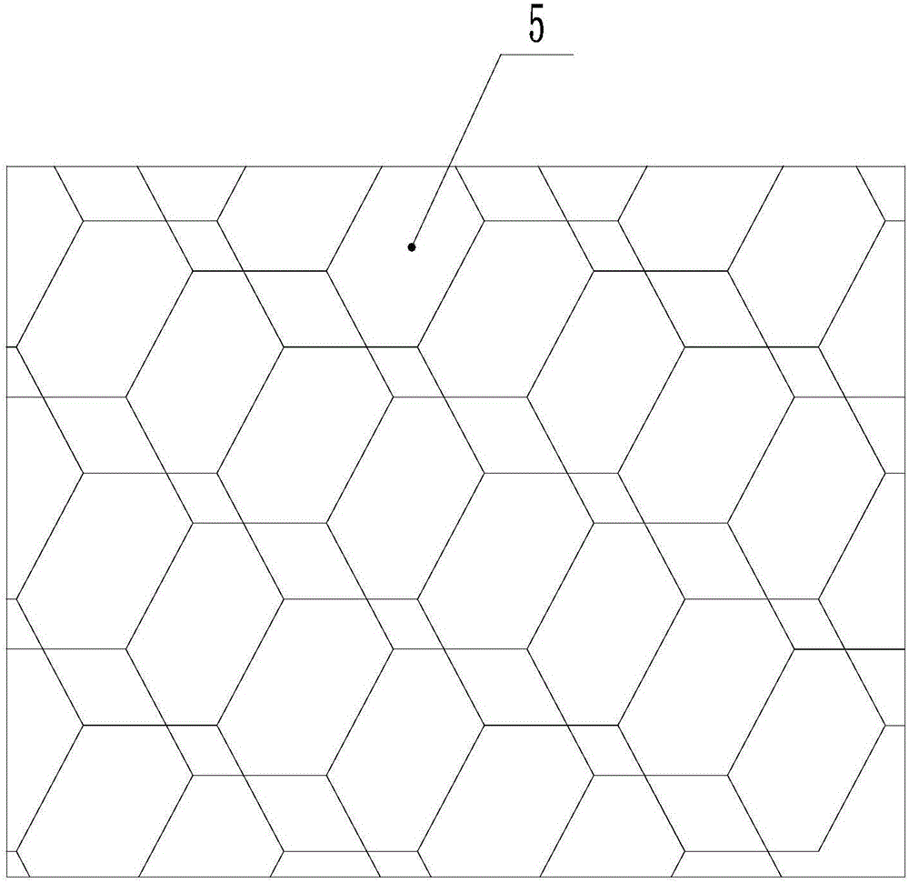 High polymer material compounded plate type solar heat collector and core veneer manufacturing method thereof