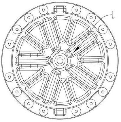 19 inch wheel hub die