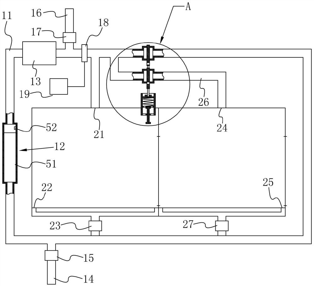 A laminar flow purification system for medical epidemic prevention operating room