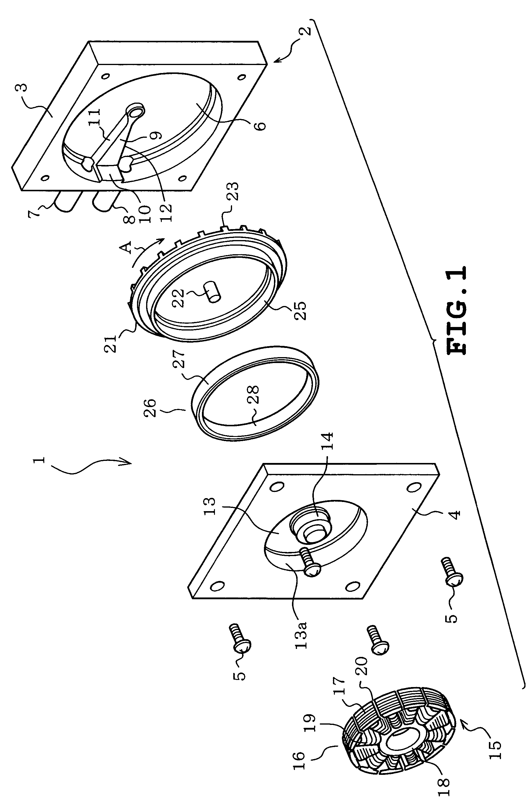 Fluid pump, cooling apparatus and electrical appliance