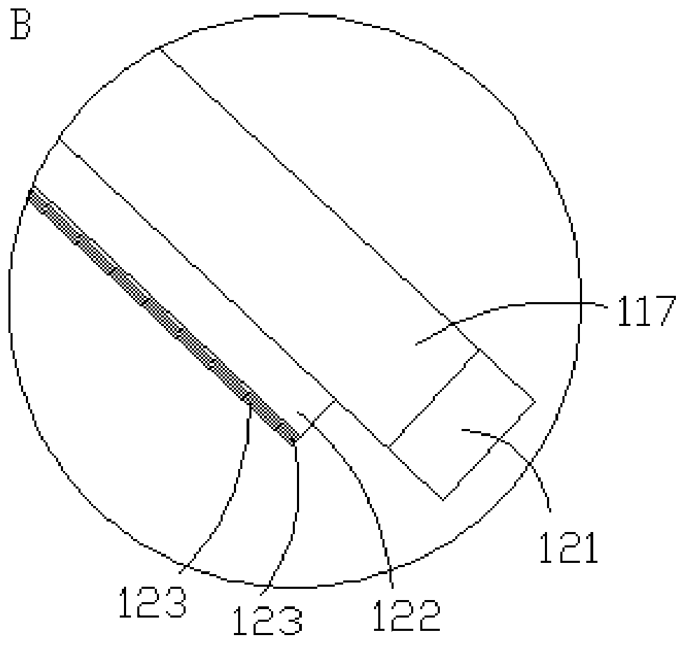 All-weather efficient heat dissipation independent display desktop computer host case and using method