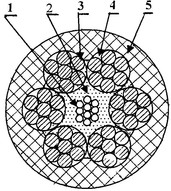 Metal wire harness-armored lateral pressure resisting micro-cable and manufacturing method thereof