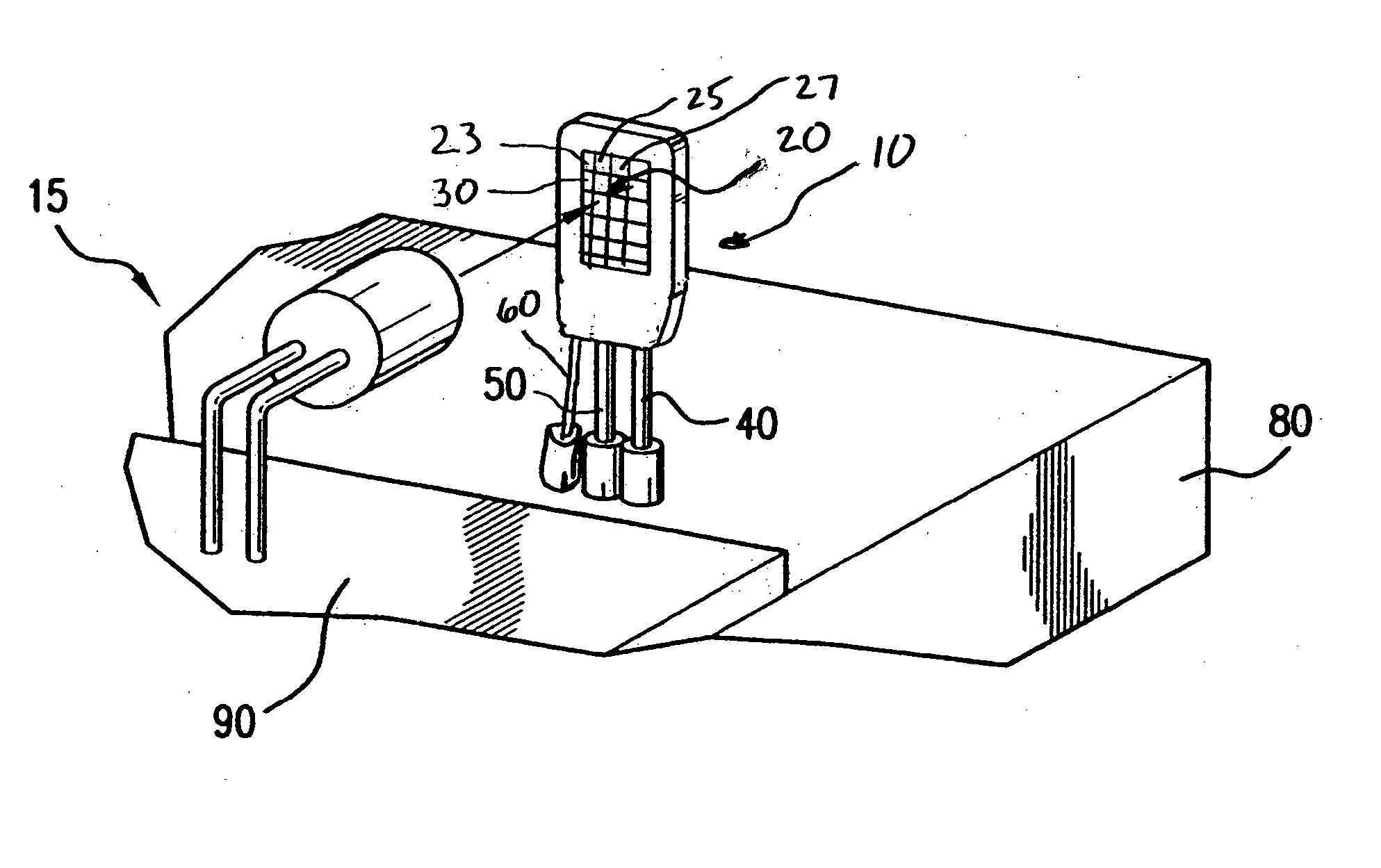 Method and apparatus for determining a color and brightness of an LED in a printed circuit board