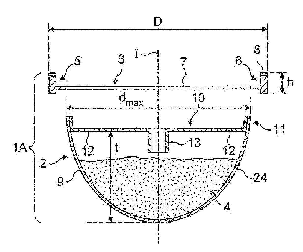 Kit for the preparation of a beverage in a centrifugal brewing device