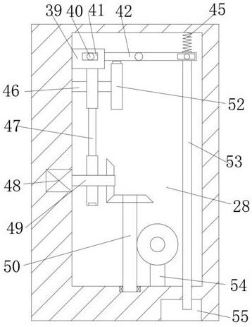 A sewer sludge cleaning device