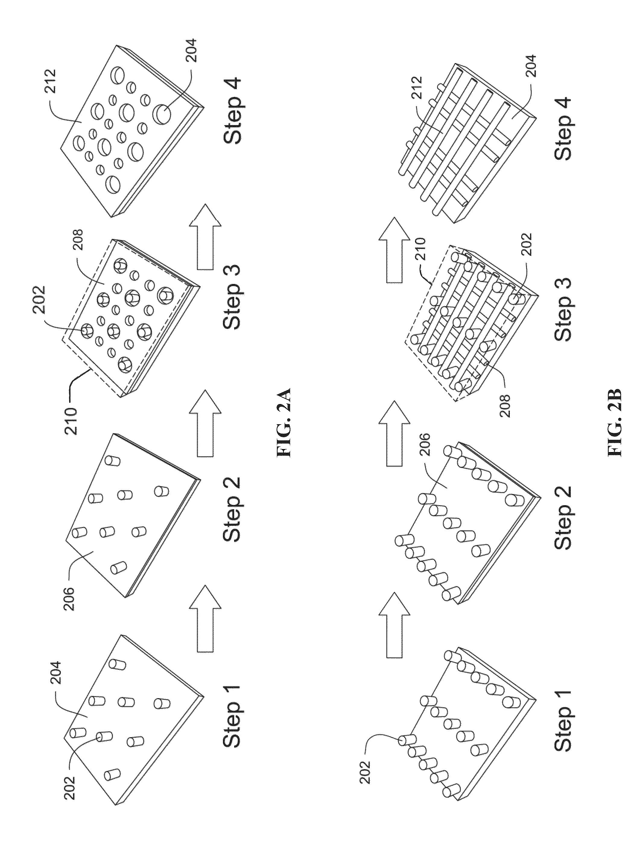 Removable templates for directed self assembly