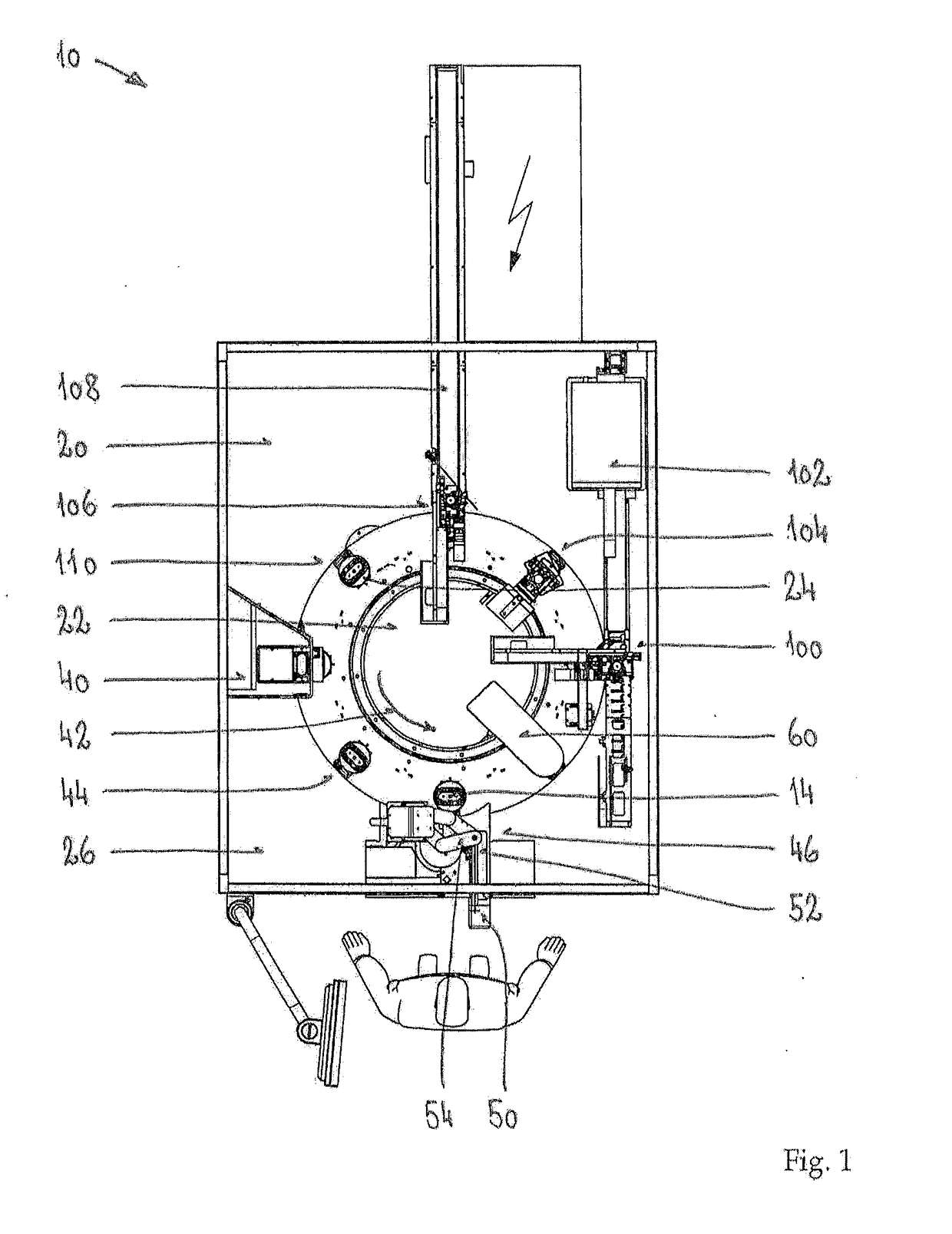 Universal winding machine for a multitude of tray designs