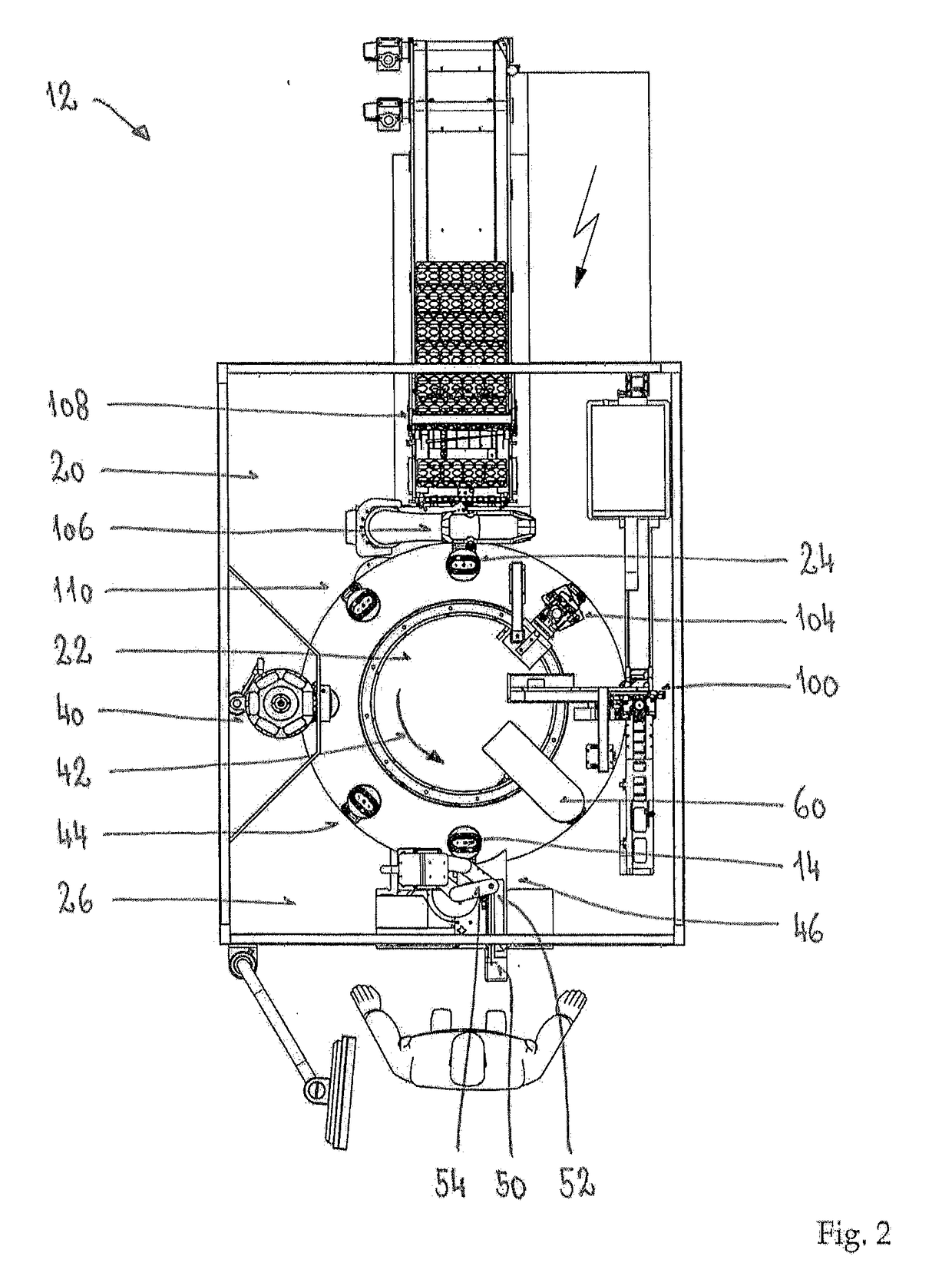 Universal winding machine for a multitude of tray designs