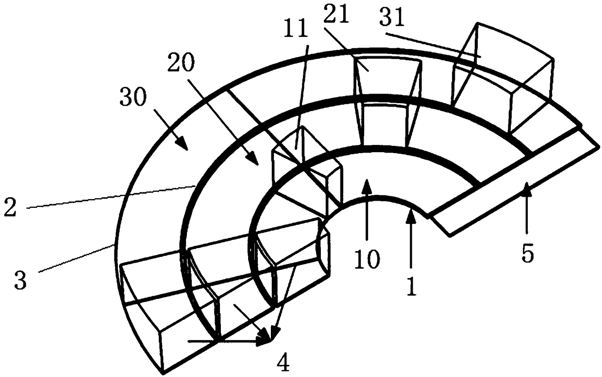 Third-order intelligent arc-shaped piezoelectric energy harvester