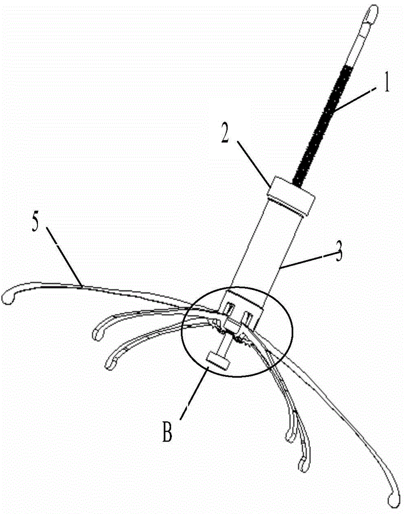 Pneumoperitoneum-free device for gear open type laparoscope