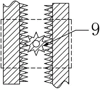 Display card fixing device