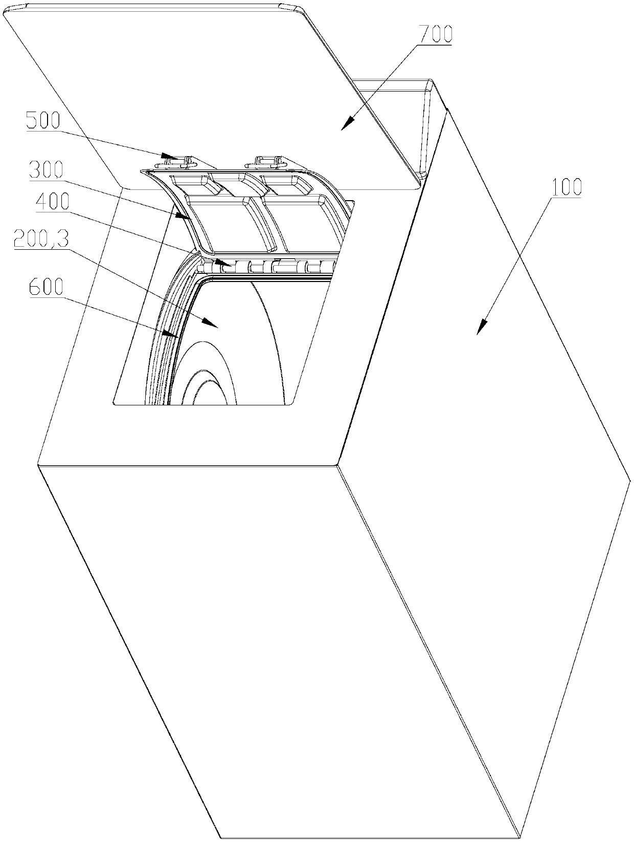 Drum of washing machine and washing machine