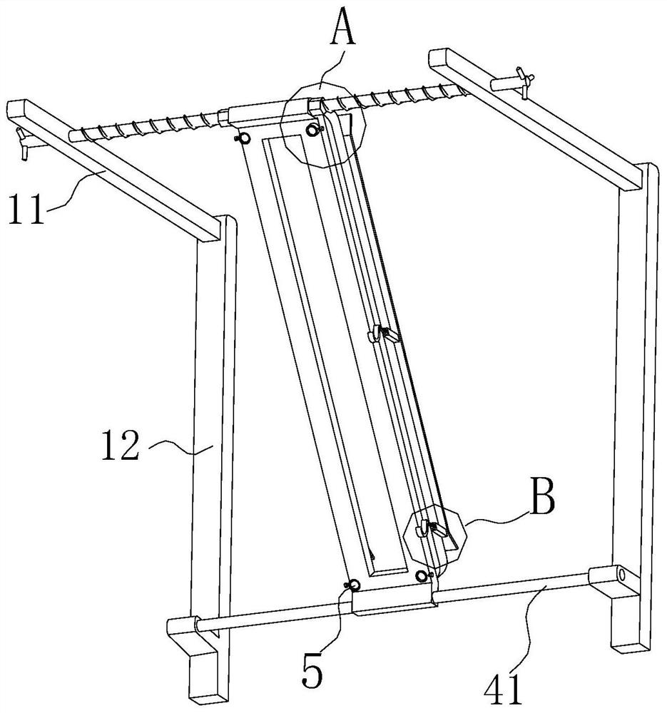 Suspension system for bridge construction