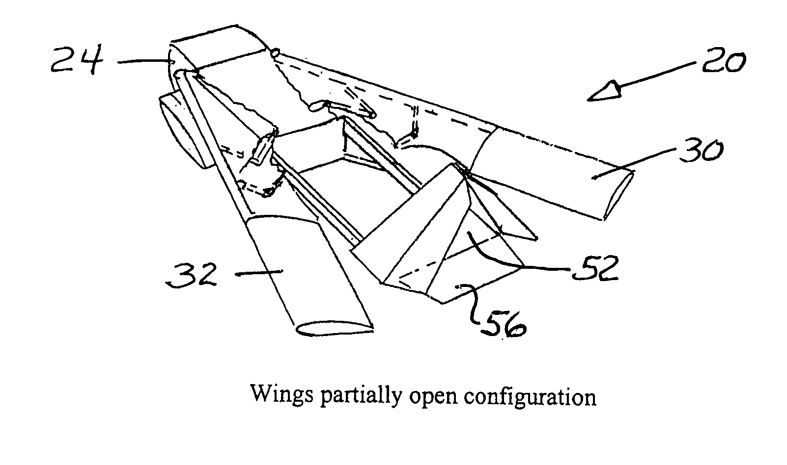 Aircraft with foldable tail assembly