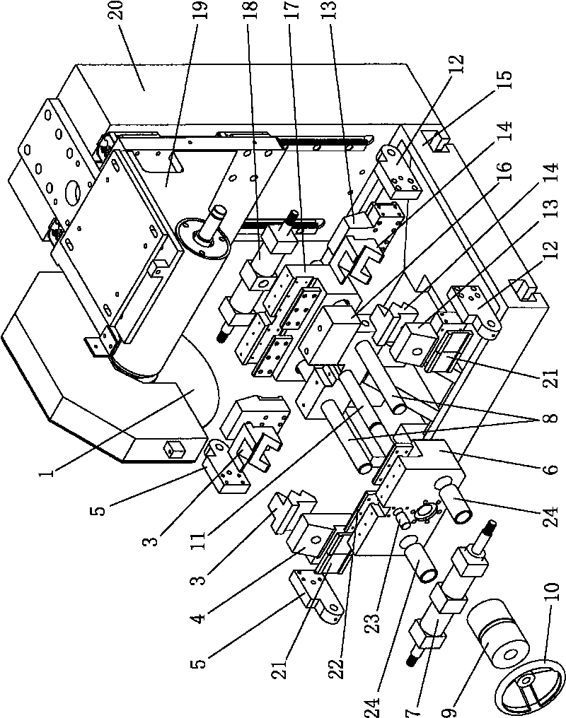 Automatic cutter relieving mechanism