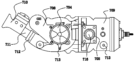 Single-cylinder two-stroke water-cooled engine