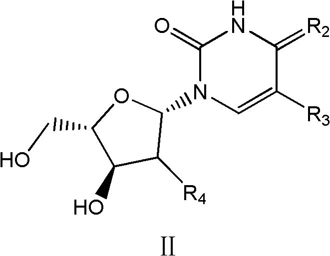 Beta-L-2'-desoxy-thymin-nucleoside derivative, preparation method and purposes thereof