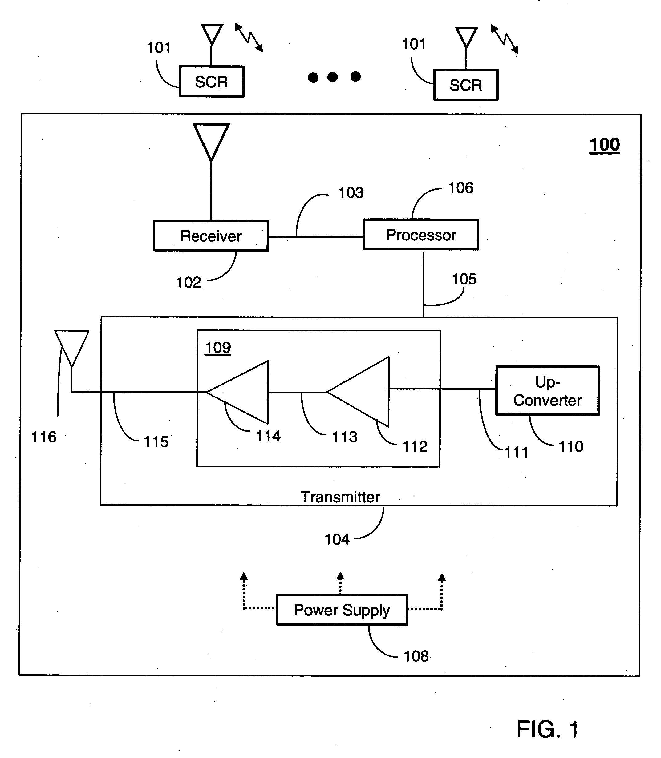 Apparatus for removing distortions created by an amplifier