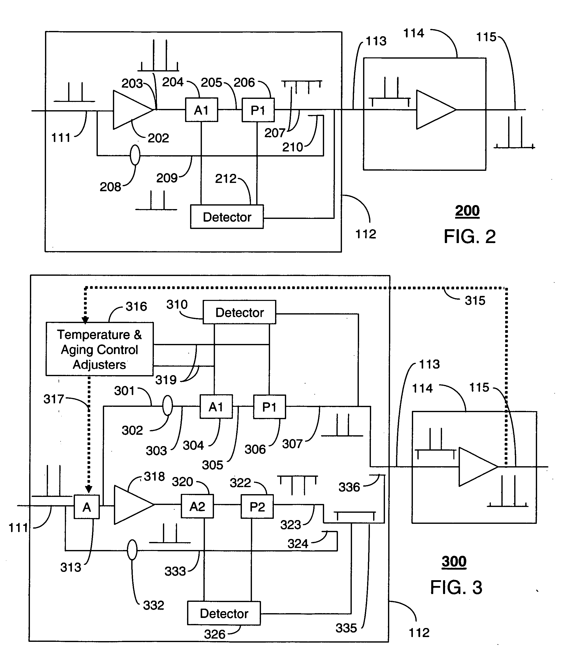 Apparatus for removing distortions created by an amplifier