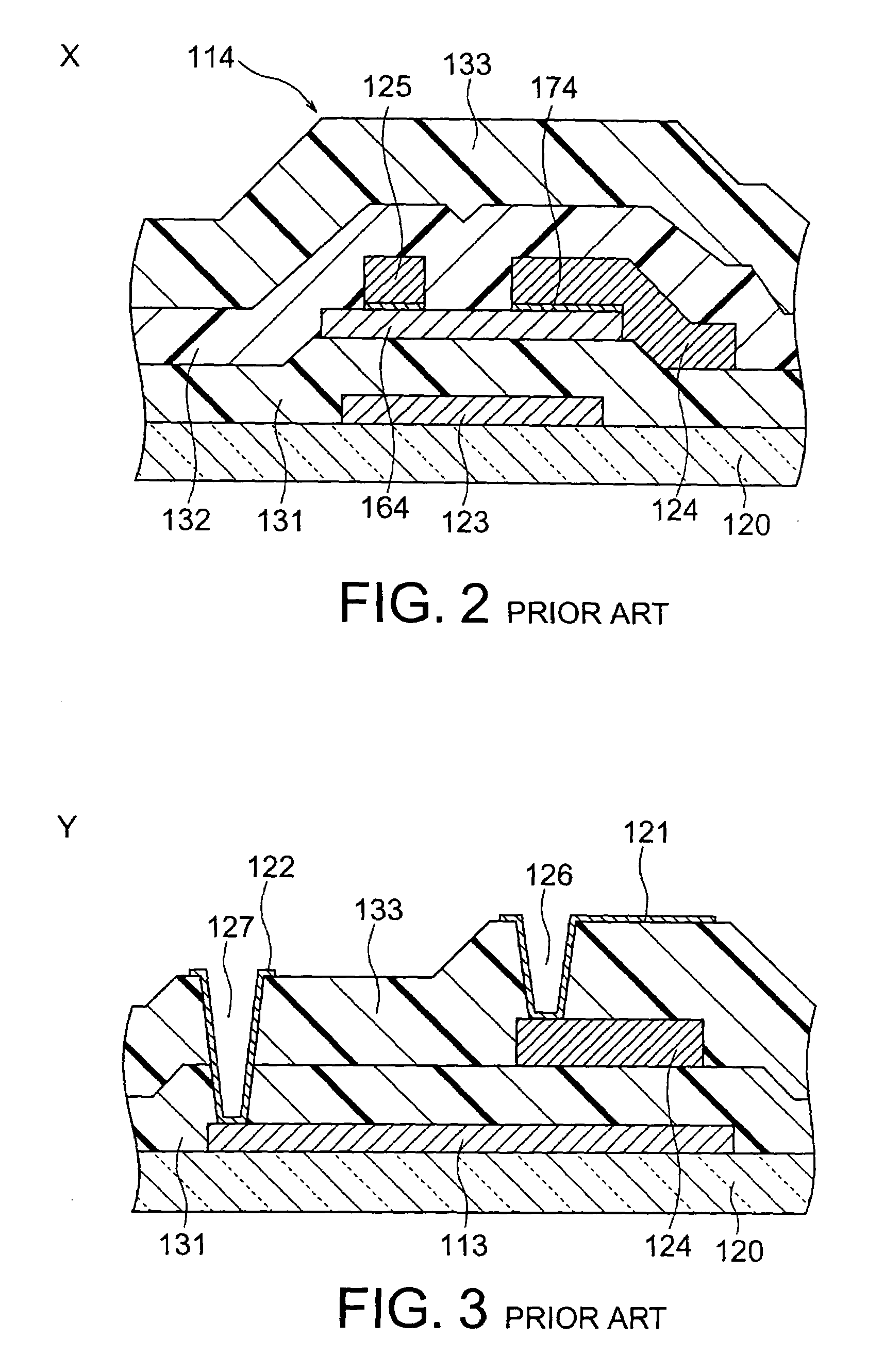Liquid crystal display with superposed contact holes and method of manufacturing the same