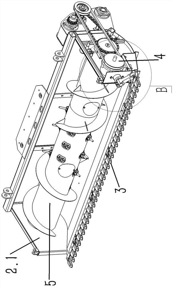 High-efficiency straw header