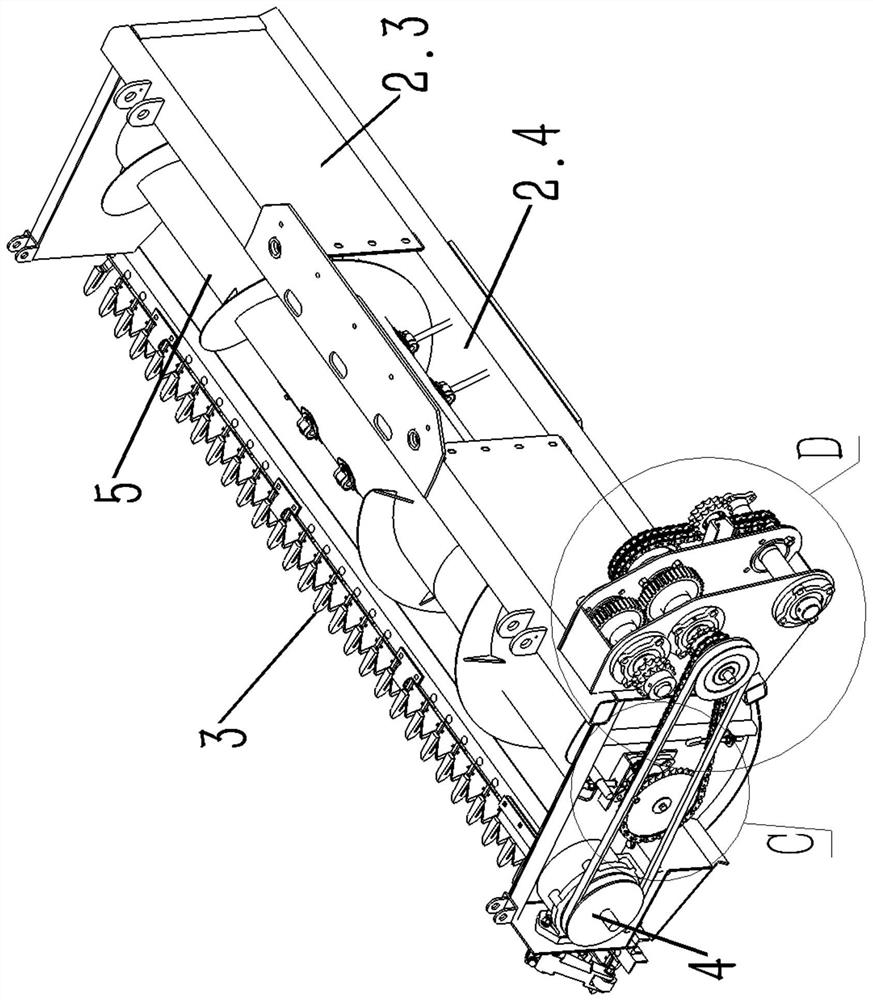 High-efficiency straw header