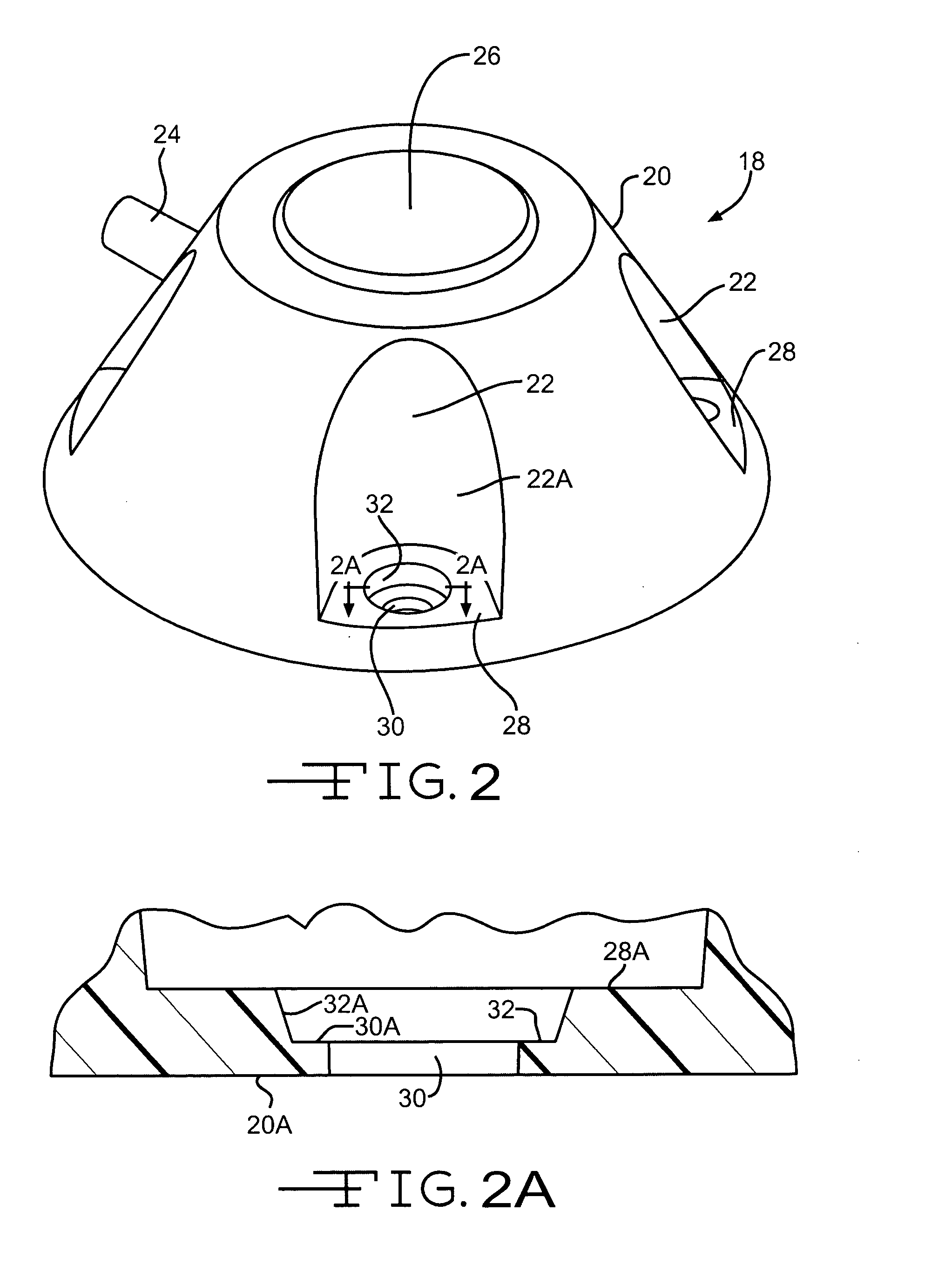 Subcutaneous injection port for applied fasteners