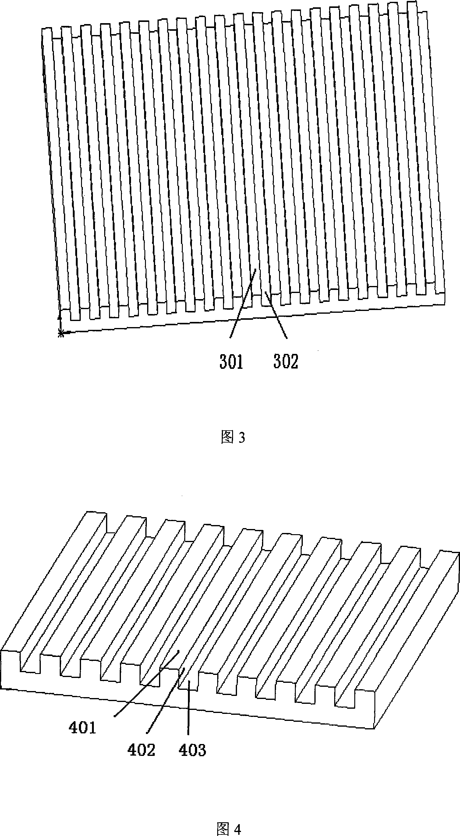 Production method for novel gyroscope signal reading graph
