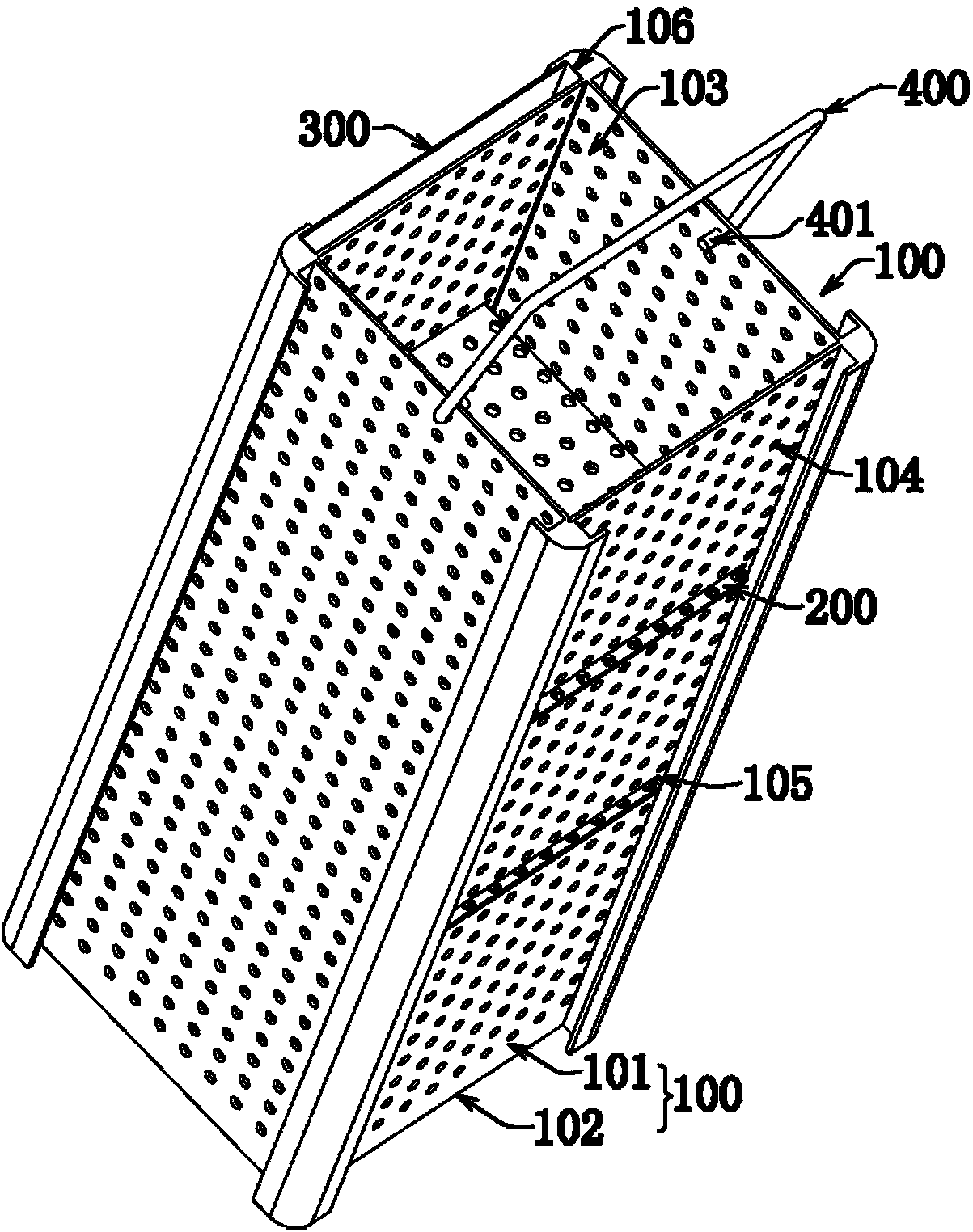 Device used for radicula sampling and radicula growth monitoring and use method thereof