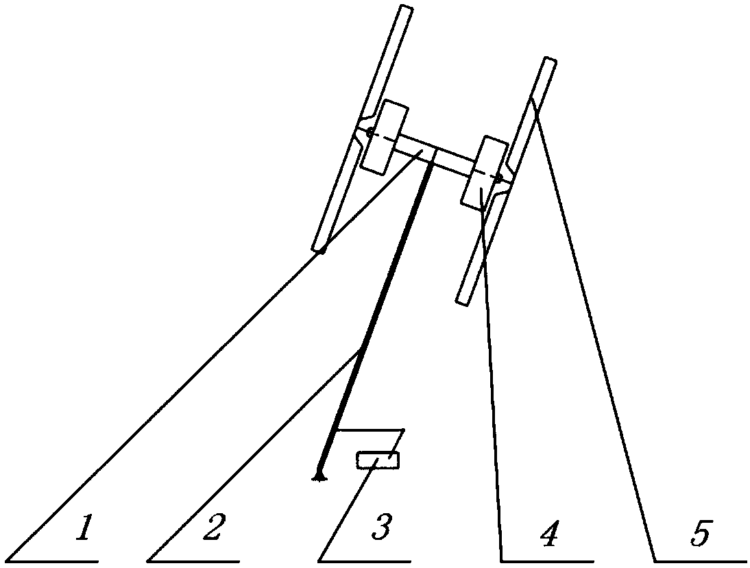 Wind fire-extinguishing device for fire-fighting robot used in narrow and small space