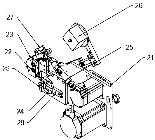 Novel narrow-tape positioning winding machine