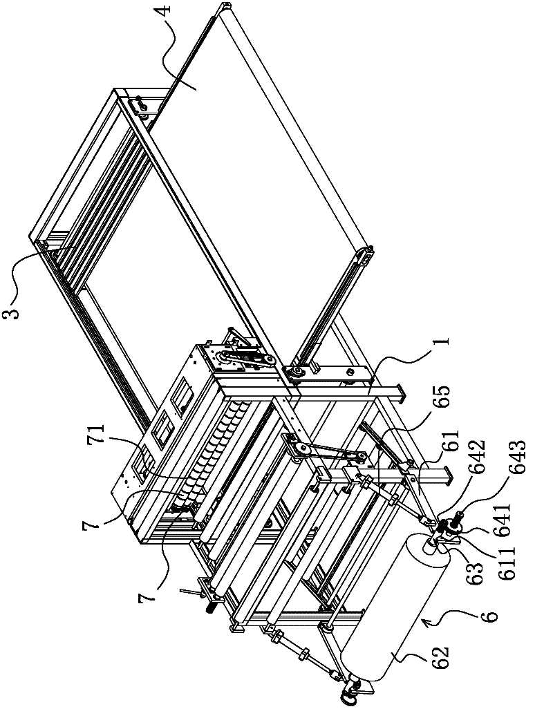 Solar cell adhesive film cutting and stacking system