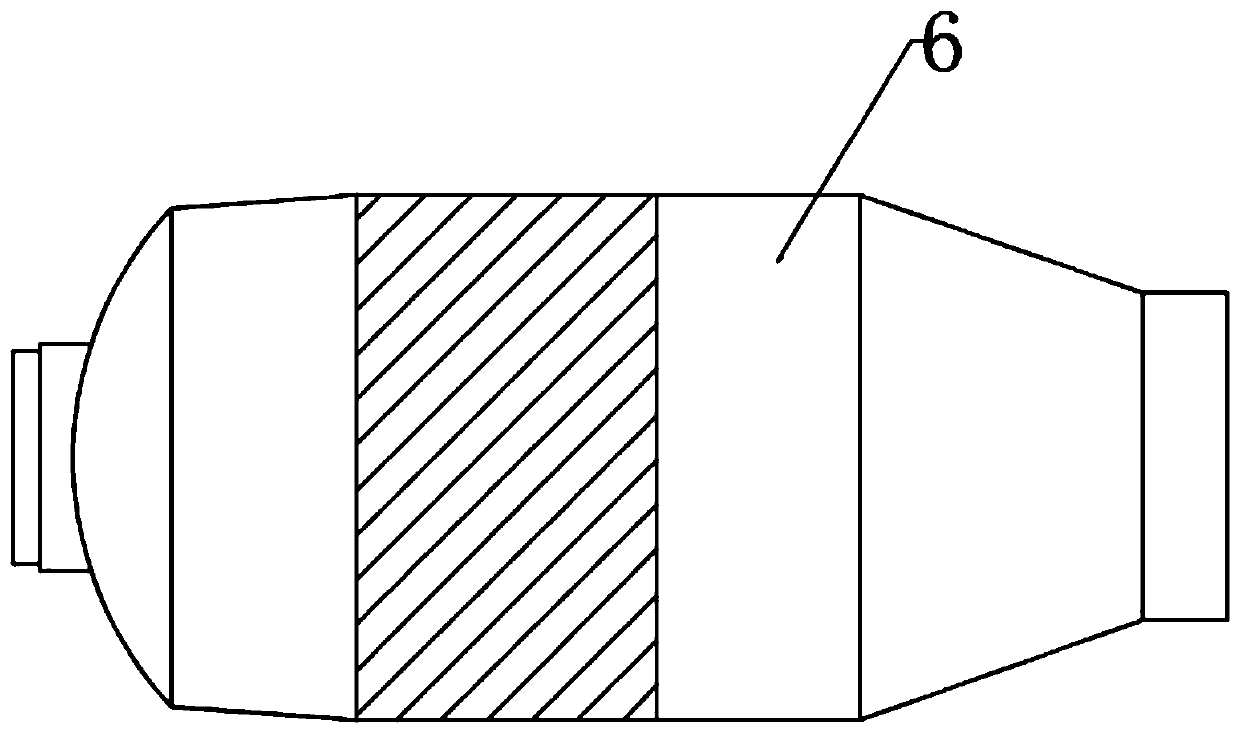 Movable device for quickly preparing modified material supported with micro-nano oxygen bubbles