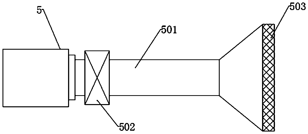 Movable device for quickly preparing modified material supported with micro-nano oxygen bubbles